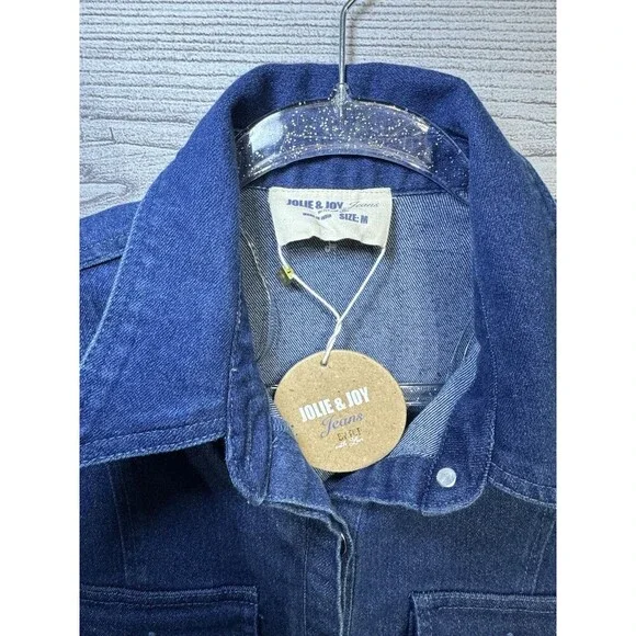 Jolie & Joy Jean Jumpsuit - Jean Wide Leg - Women's - Size: M - Picture 8 of 9